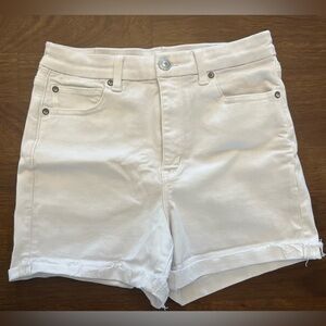 American Eagle Outfitters White Jean Shorts